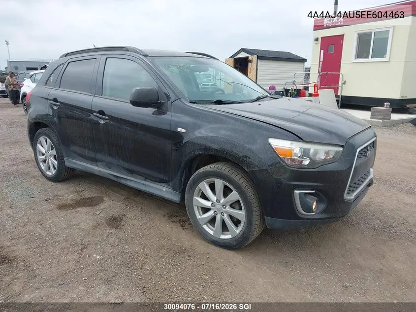 2014 Mitsubishi Rvr Gt VIN: 4A4AJ4AU5EE604463 Lot: 30094076