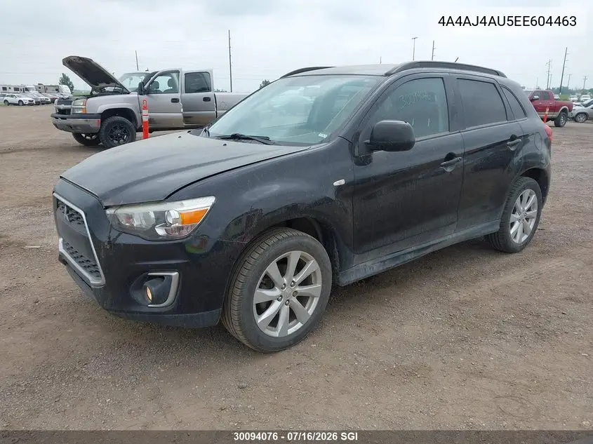 2014 Mitsubishi Rvr Gt VIN: 4A4AJ4AU5EE604463 Lot: 30094076