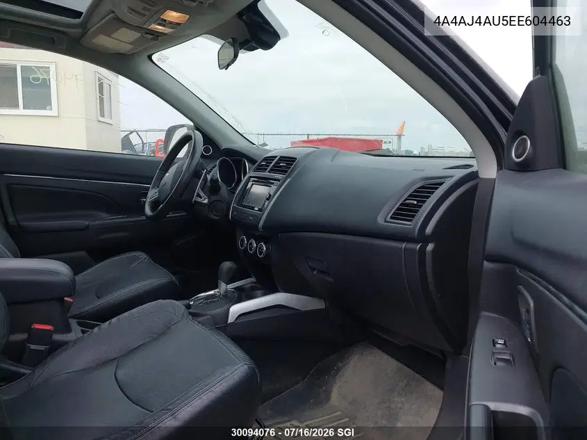 2014 Mitsubishi Rvr Gt VIN: 4A4AJ4AU5EE604463 Lot: 30094076