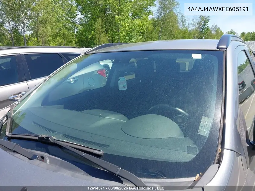 2015 Mitsubishi Rvr Gt VIN: 4A4AJ4AWXFE605191 Lot: 12614371