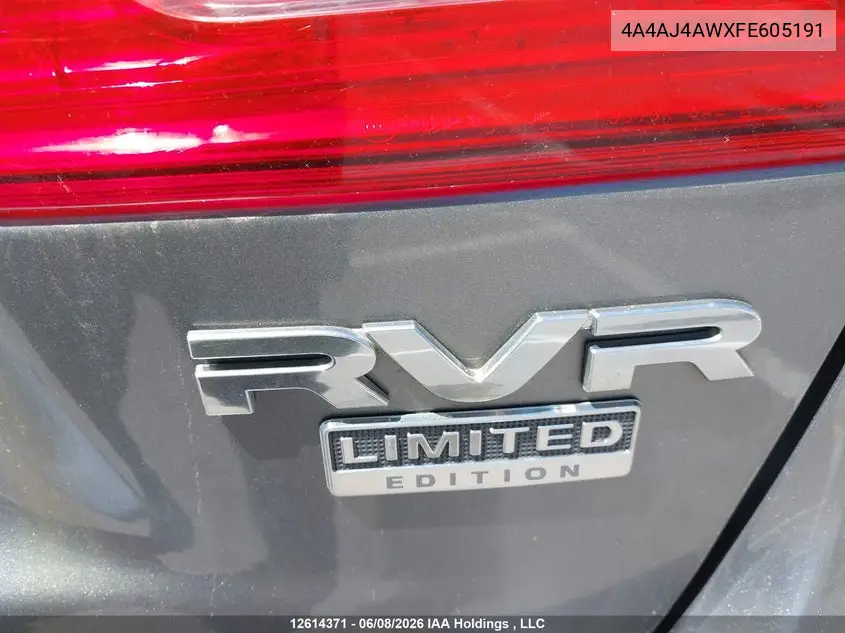 2015 Mitsubishi Rvr Gt VIN: 4A4AJ4AWXFE605191 Lot: 12614371