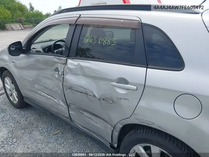 2015 Mitsubishi Rvr Gt VIN: 4A4AJ4AW7FE605472 Lot: 12630883