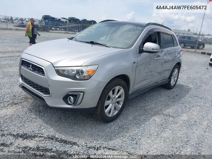 2015 Mitsubishi Rvr Gt VIN: 4A4AJ4AW7FE605472 Lot: 12630883