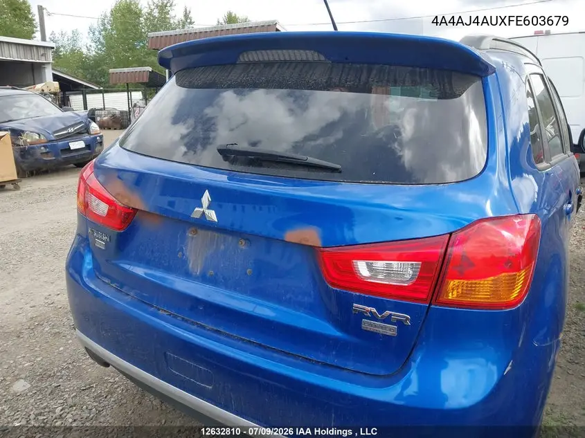 2015 Mitsubishi Rvr Gt/Se VIN: 4A4AJ4AUXFE603679 Lot: 12632810