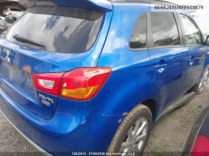 2015 Mitsubishi Rvr Gt/Se VIN: 4A4AJ4AUXFE603679 Lot: 12632810