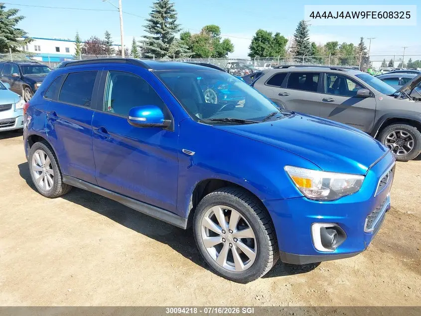 2015 Mitsubishi Rvr Gt VIN: 4A4AJ4AW9FE608325 Lot: 30094218