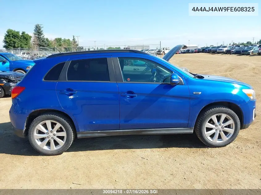 2015 Mitsubishi Rvr Gt VIN: 4A4AJ4AW9FE608325 Lot: 30094218