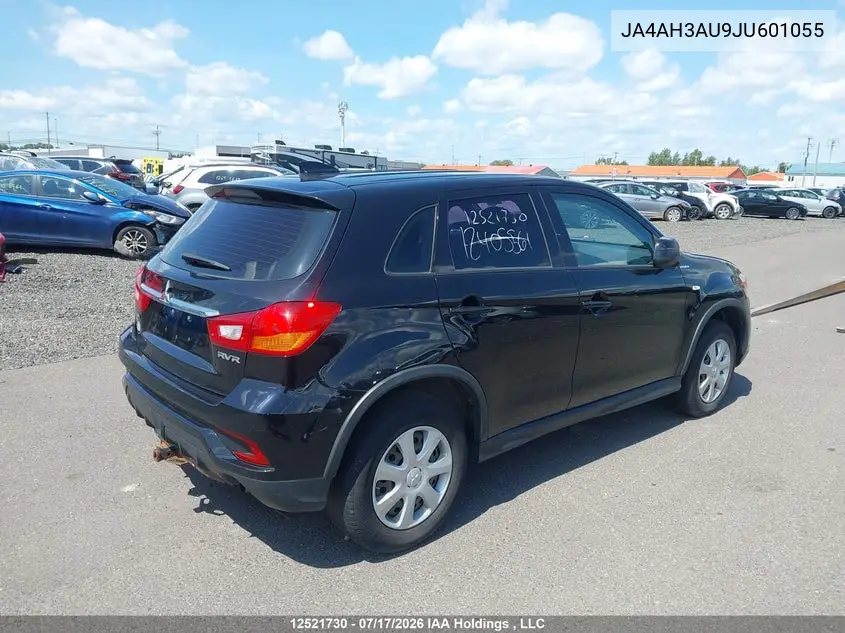 2018 Mitsubishi Rvr Es/Se VIN: JA4AH3AU9JU601055 Lot: 12521730