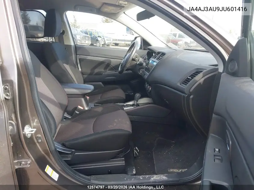 2018 Mitsubishi Rvr Se VIN: JA4AJ3AU9JU601416 Lot: 12574797