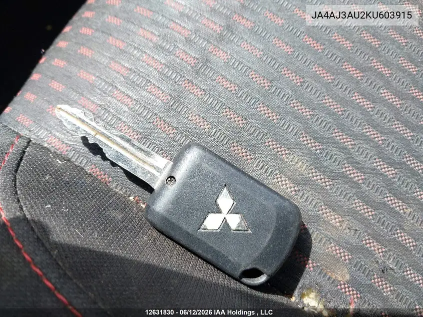 2019 Mitsubishi Rvr Se/Se Black Edition/Se Limited Edition VIN: JA4AJ3AU2KU603915 Lot: 12631830