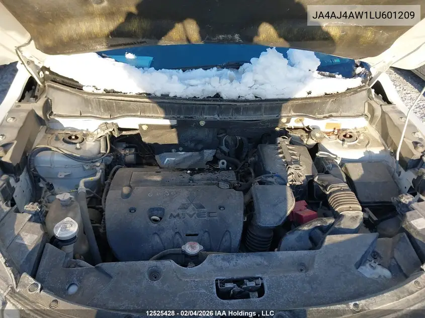 2020 Mitsubishi Rvr VIN: JA4AJ4AW1LU601209 Lot: 12525428