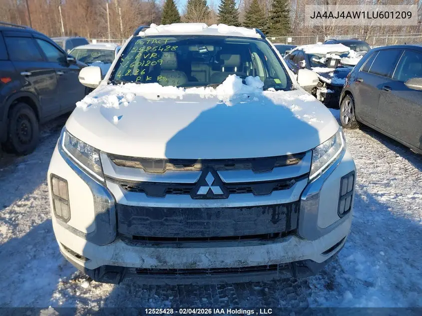 2020 Mitsubishi Rvr VIN: JA4AJ4AW1LU601209 Lot: 12525428