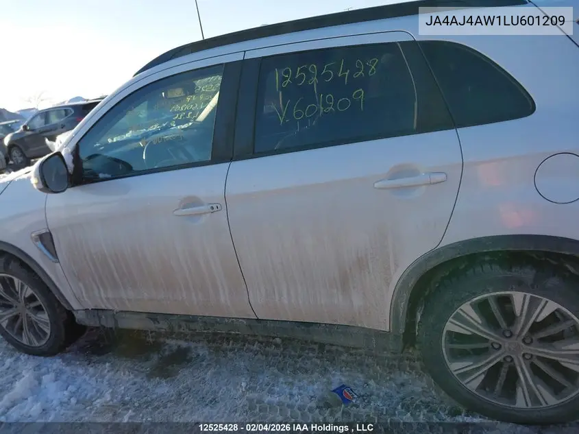 2020 Mitsubishi Rvr VIN: JA4AJ4AW1LU601209 Lot: 12525428