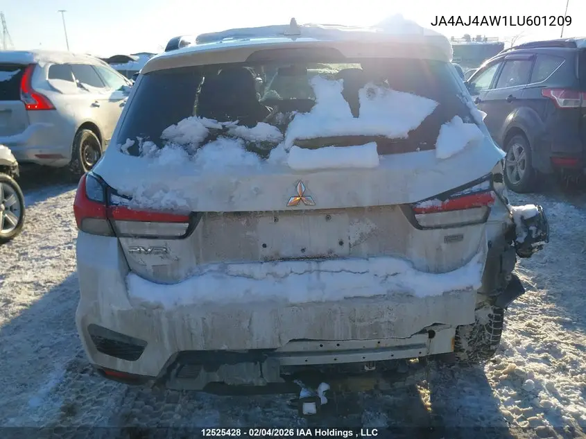 2020 Mitsubishi Rvr VIN: JA4AJ4AW1LU601209 Lot: 12525428
