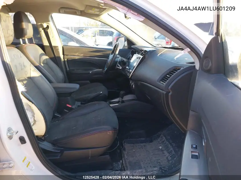 2020 Mitsubishi Rvr VIN: JA4AJ4AW1LU601209 Lot: 12525428