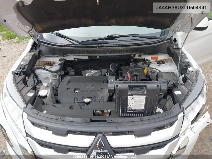 2020 Mitsubishi Rvr Se/Es VIN: JA4AH3AUXLU604341 Lot: 12598961