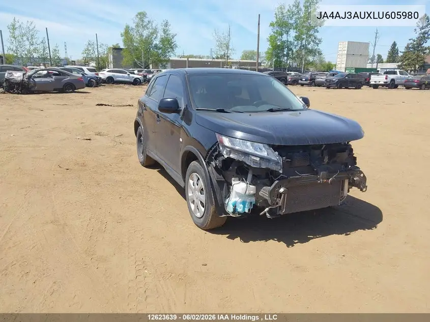 2020 Mitsubishi Rvr VIN: JA4AJ3AUXLU605980 Lot: 12623639