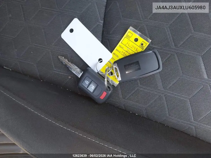 2020 Mitsubishi Rvr VIN: JA4AJ3AUXLU605980 Lot: 12623639