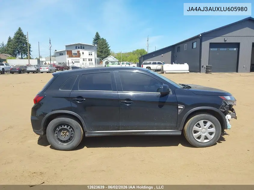 2020 Mitsubishi Rvr VIN: JA4AJ3AUXLU605980 Lot: 12623639
