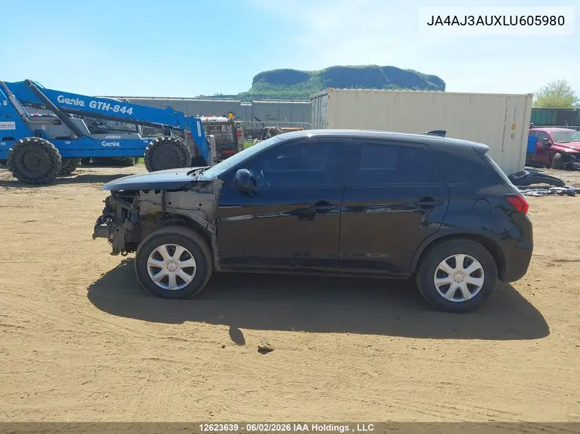 2020 Mitsubishi Rvr VIN: JA4AJ3AUXLU605980 Lot: 12623639