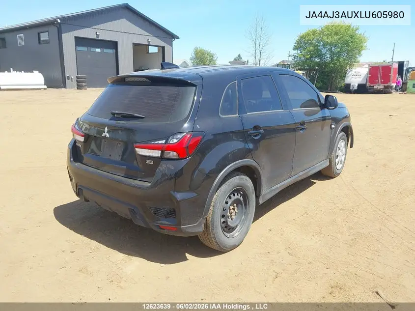 2020 Mitsubishi Rvr VIN: JA4AJ3AUXLU605980 Lot: 12623639