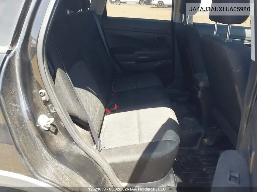 2020 Mitsubishi Rvr VIN: JA4AJ3AUXLU605980 Lot: 12623639