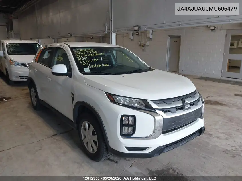 2021 Mitsubishi Rvr Es VIN: JA4AJUAU0MU606479 Lot: 12612953