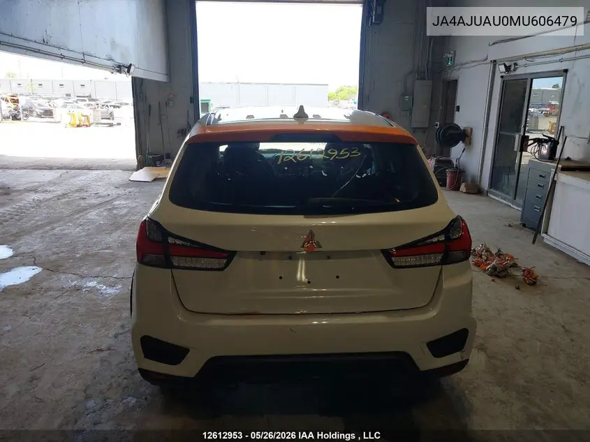 2021 Mitsubishi Rvr Es VIN: JA4AJUAU0MU606479 Lot: 12612953