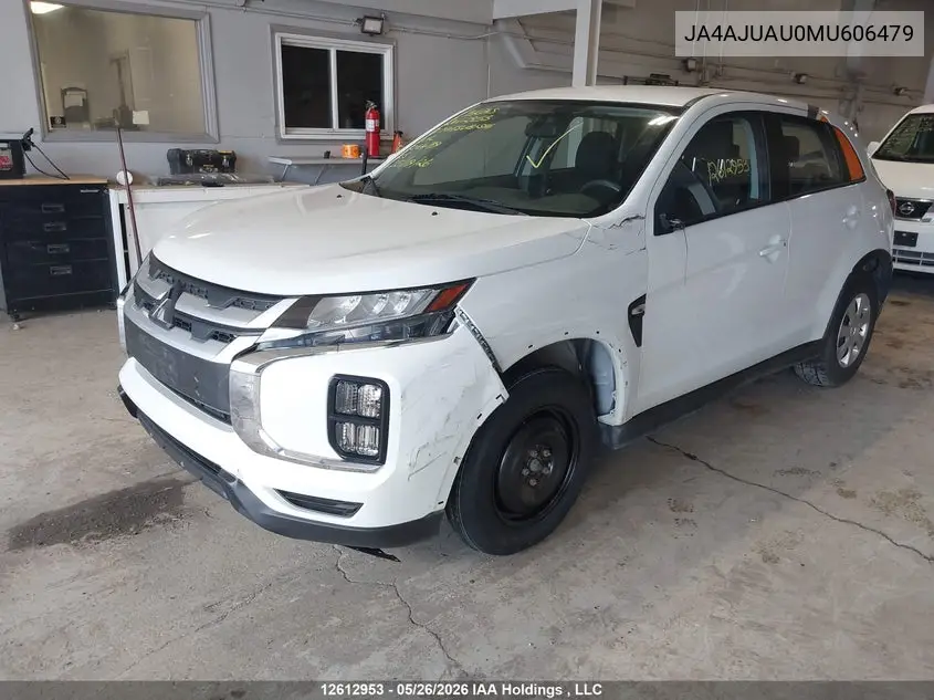 2021 Mitsubishi Rvr Es VIN: JA4AJUAU0MU606479 Lot: 12612953