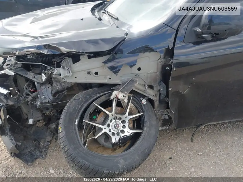 2022 Mitsubishi Rvr Es VIN: JA4AJUAU3NU603559 Lot: 12602626