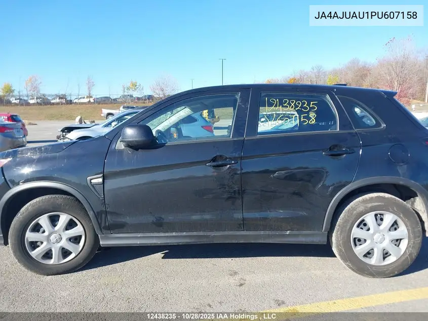 2023 Mitsubishi Rvr VIN: JA4AJUAU1PU607158 Lot: 12438235