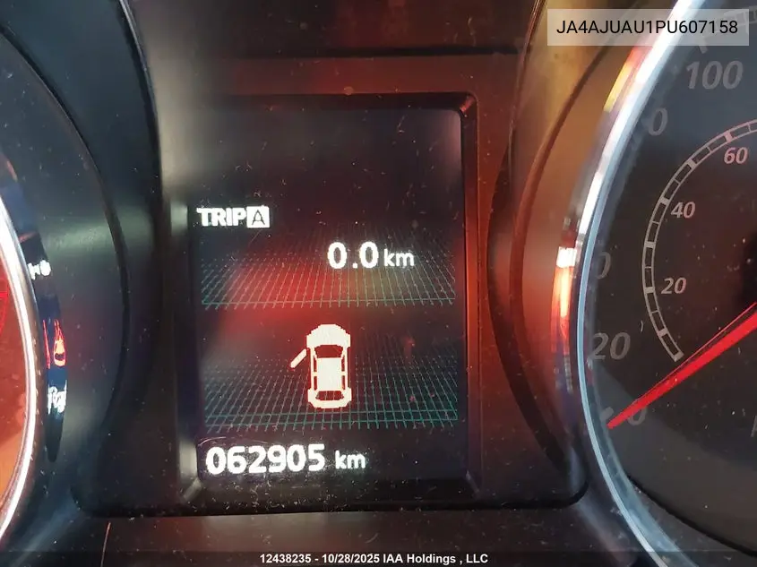 2023 Mitsubishi Rvr VIN: JA4AJUAU1PU607158 Lot: 12438235