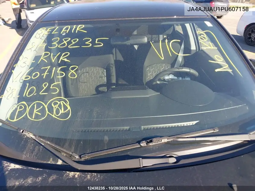 2023 Mitsubishi Rvr VIN: JA4AJUAU1PU607158 Lot: 12438235