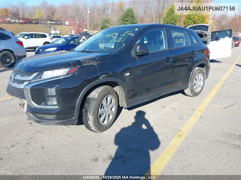 2023 Mitsubishi Rvr VIN: JA4AJUAU1PU607158 Lot: 12438235