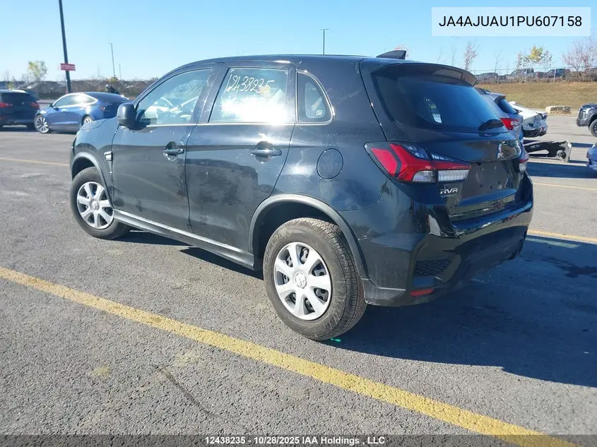 2023 Mitsubishi Rvr VIN: JA4AJUAU1PU607158 Lot: 12438235