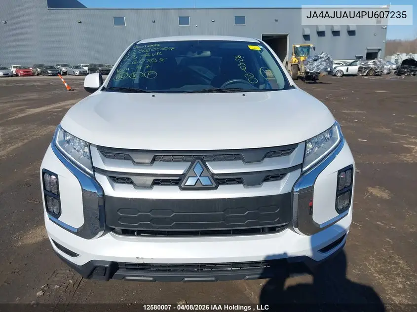 2023 Mitsubishi Rvr Es VIN: JA4AJUAU4PU607235 Lot: 12580007