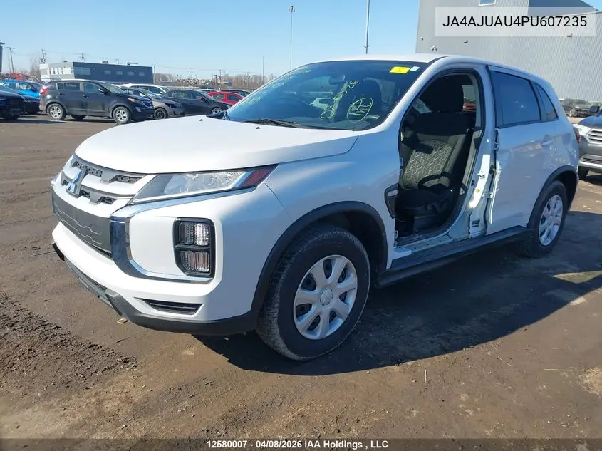 2023 Mitsubishi Rvr Es VIN: JA4AJUAU4PU607235 Lot: 12580007