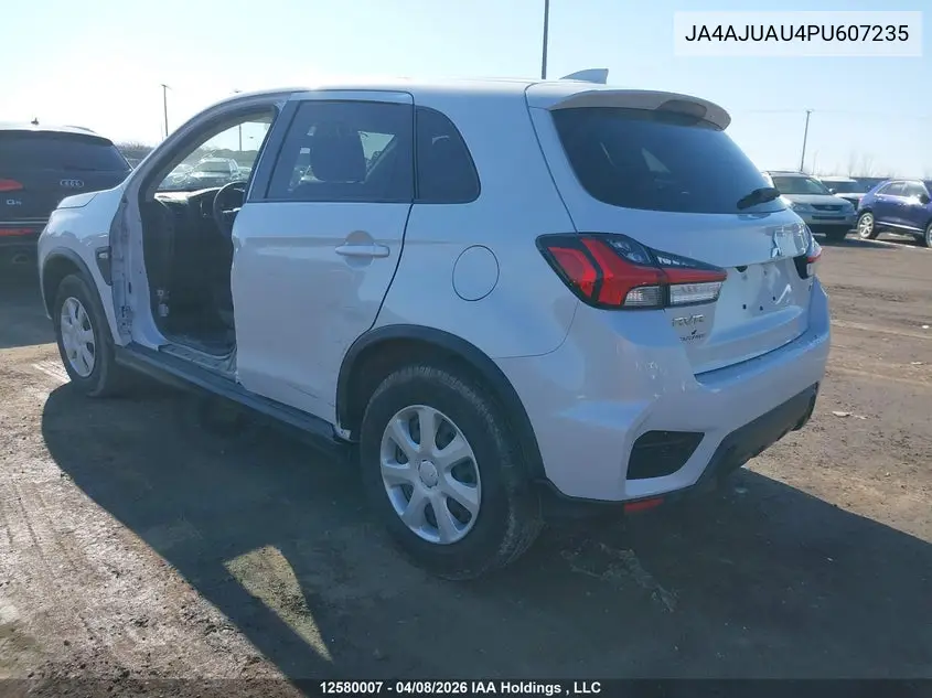 2023 Mitsubishi Rvr Es VIN: JA4AJUAU4PU607235 Lot: 12580007