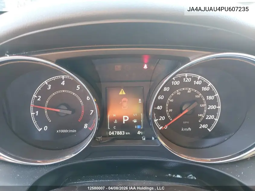 2023 Mitsubishi Rvr Es VIN: JA4AJUAU4PU607235 Lot: 12580007