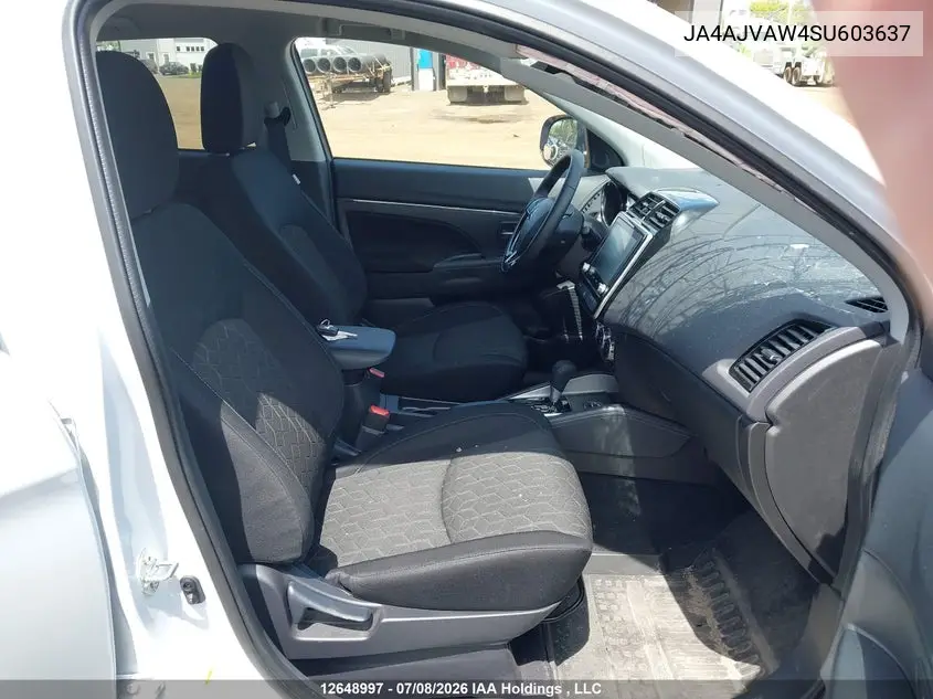 2025 Mitsubishi Rvr VIN: JA4AJVAW4SU603637 Lot: 12648997