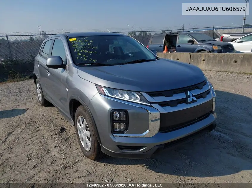 2026 Mitsubishi Rvr Es VIN: JA4AJUAU6TU606579 Lot: 12646902