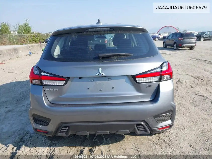 2026 Mitsubishi Rvr Es VIN: JA4AJUAU6TU606579 Lot: 12646902
