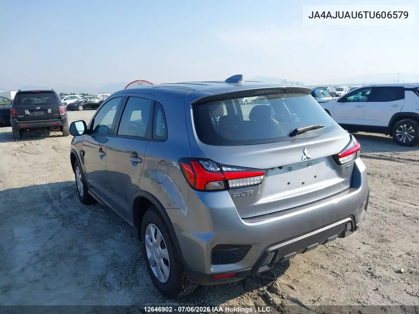 2026 Mitsubishi Rvr Es VIN: JA4AJUAU6TU606579 Lot: 12646902