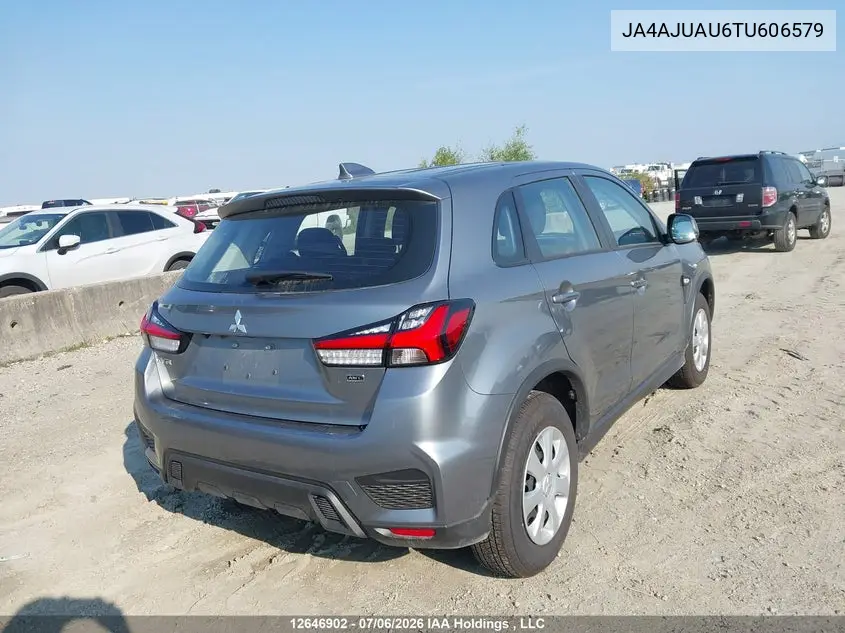 2026 Mitsubishi Rvr Es VIN: JA4AJUAU6TU606579 Lot: 12646902