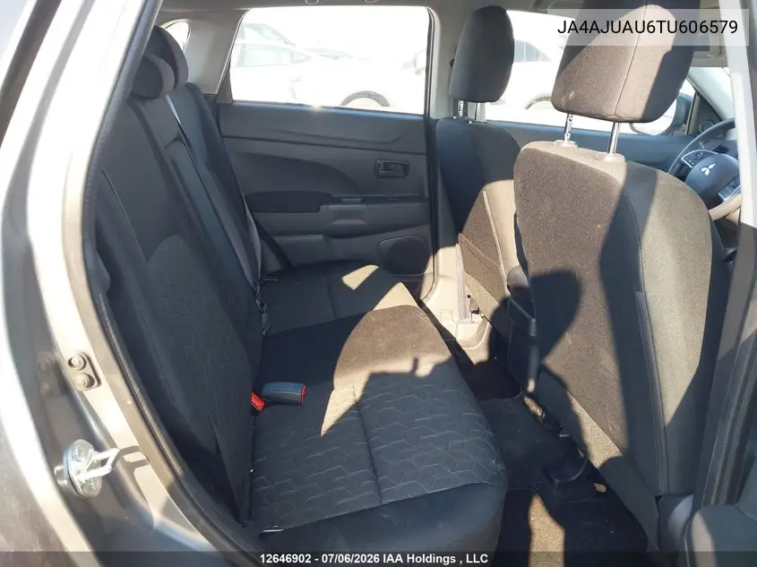 2026 Mitsubishi Rvr Es VIN: JA4AJUAU6TU606579 Lot: 12646902