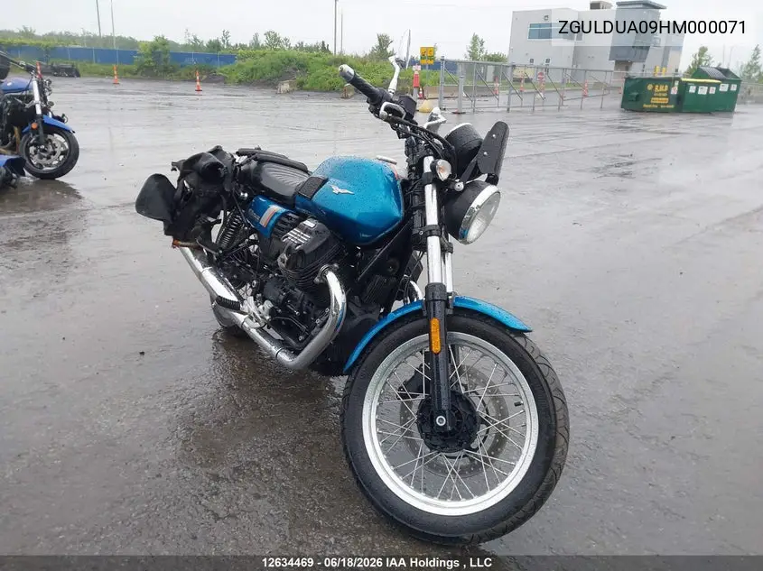 2017 Moto Guzzi V7 Iii Special VIN: ZGULDUA09HM000071 Lot: 12634469