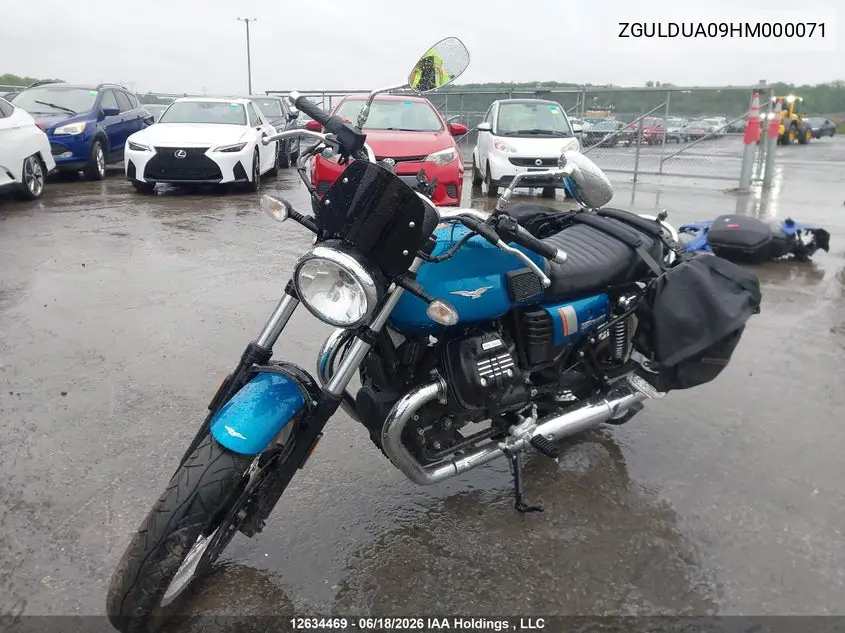 2017 Moto Guzzi V7 Iii Special VIN: ZGULDUA09HM000071 Lot: 12634469