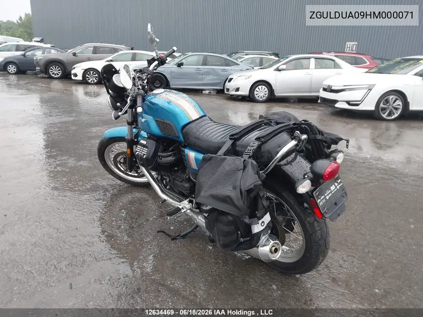 2017 Moto Guzzi V7 Iii Special VIN: ZGULDUA09HM000071 Lot: 12634469