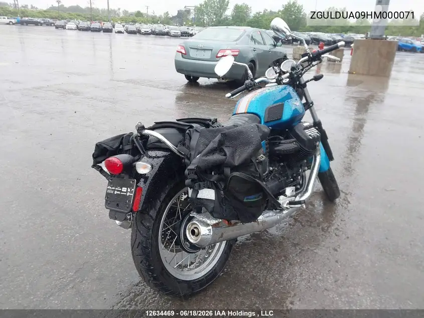 2017 Moto Guzzi V7 Iii Special VIN: ZGULDUA09HM000071 Lot: 12634469
