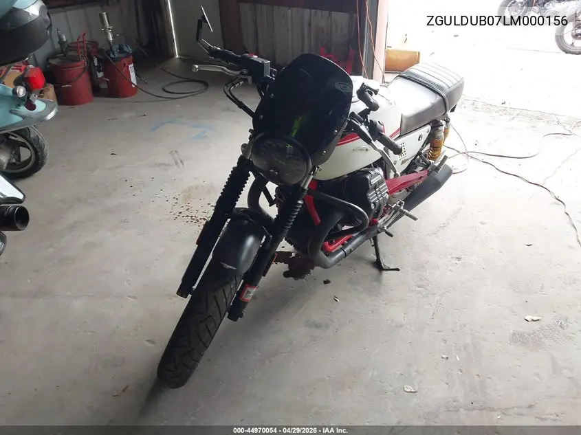 2020 Moto Guzzi V7 Iii VIN: ZGULDUB07LM000156 Lot: 44970054